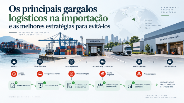 Gargalos Logísticos na Importação: Causas e Soluções