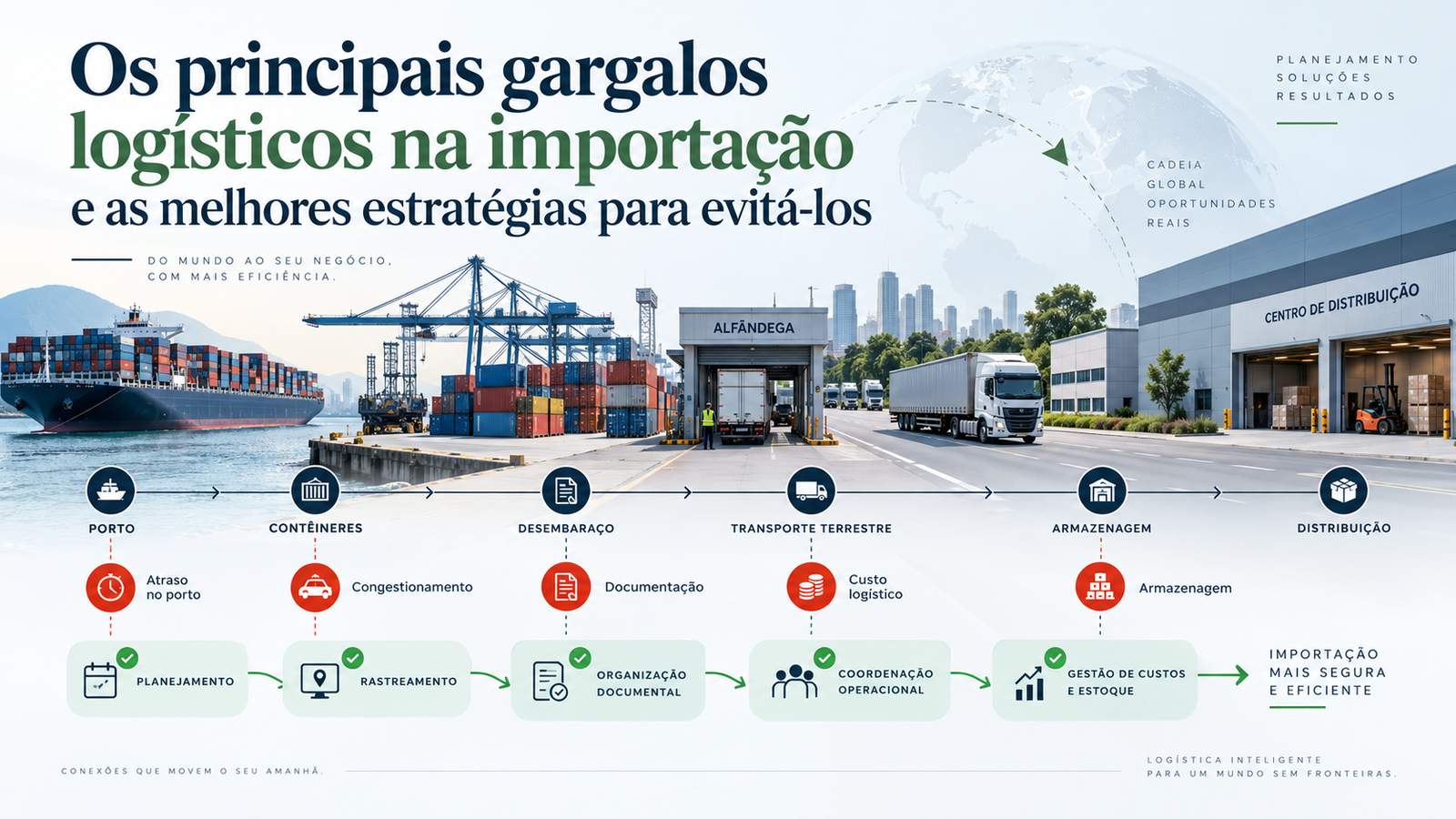 Gargalos Logísticos na Importação: Causas e Soluções